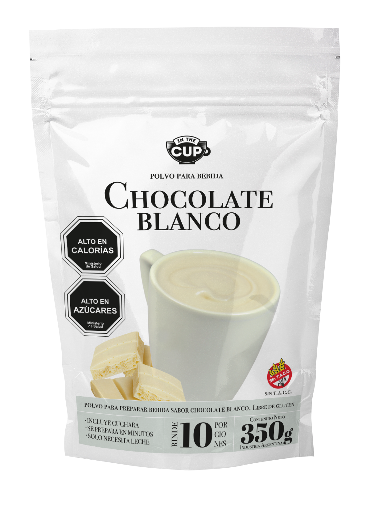Chocolate Blanco In The Cup